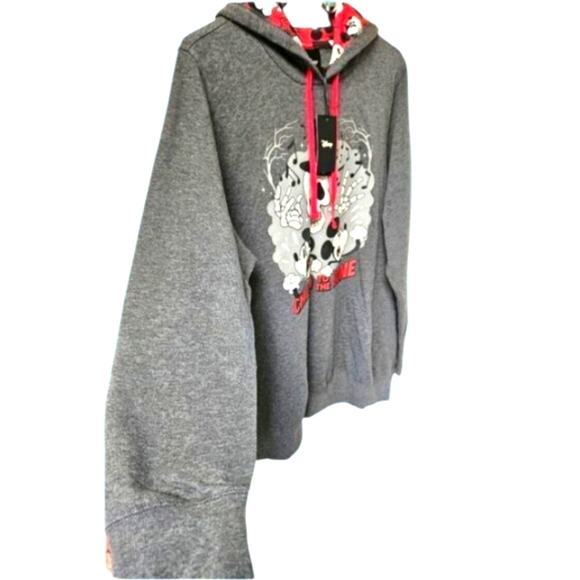 TORRID/DISNEY Plus Size Halloween Hoodie -Cozy Fleece Skulls/Mickey- Mul… - Picture 3 of 16